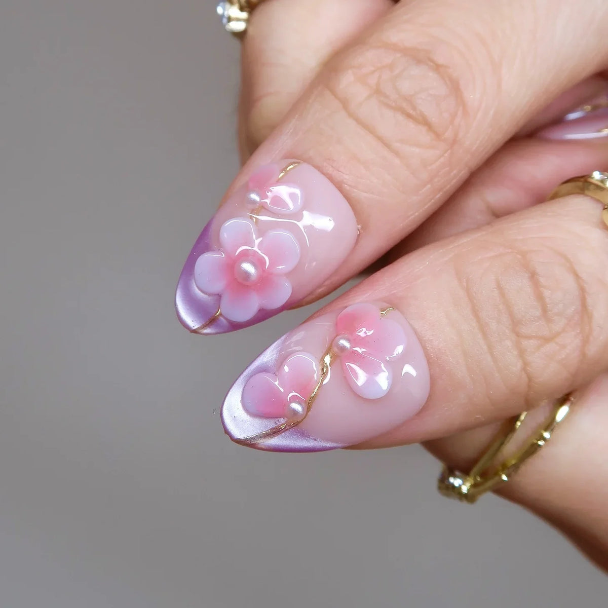 After the Rain - Ersa Nails Nude Pink PressOnNails