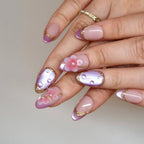 After the Rain - Ersa Nails Nude Pink PressOnNails