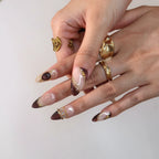 Belle Nuit - Ersa Nails Nude Red PressOnNails