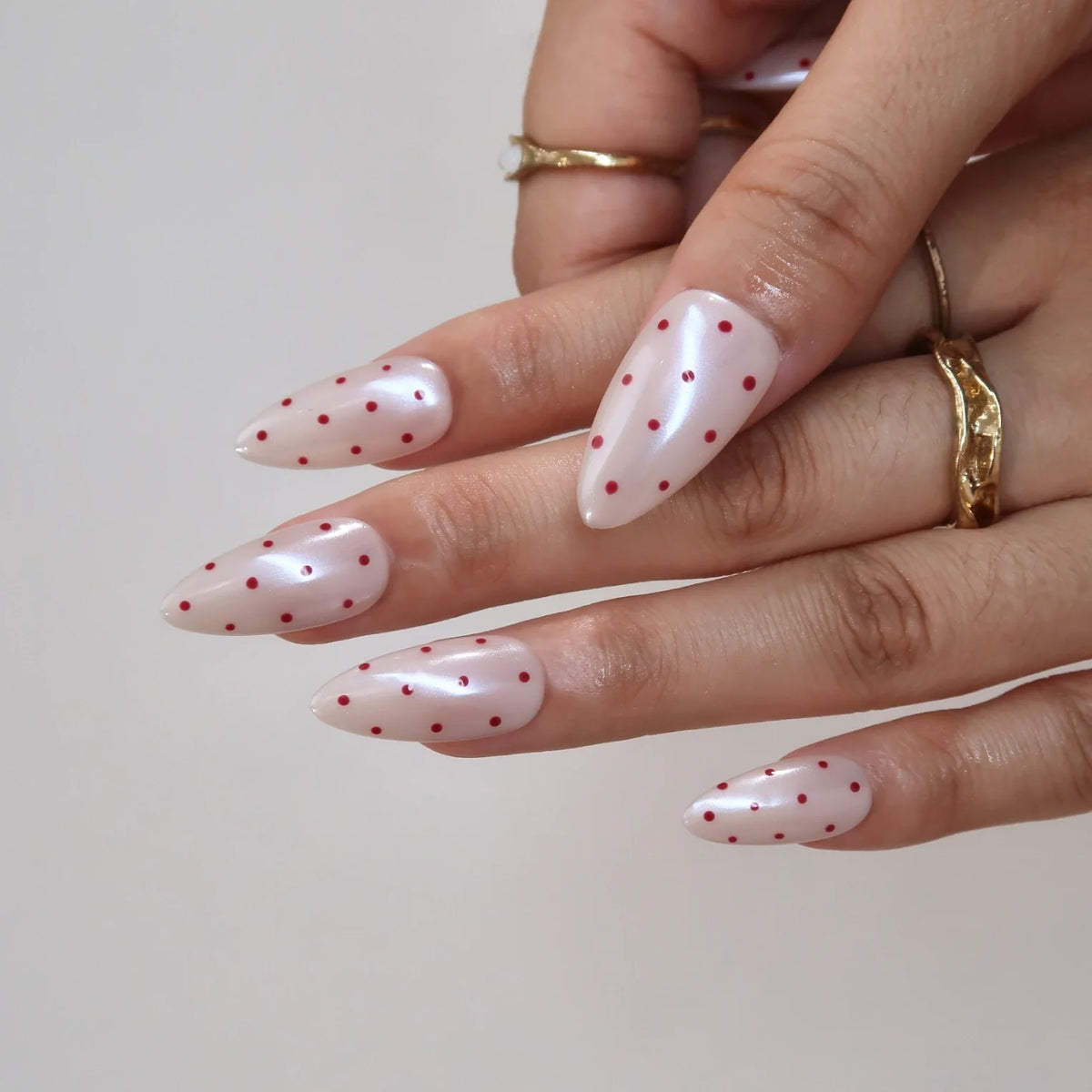 Berry Cream - Ersa Nails White PressOnNails