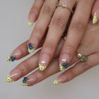 Bluebelle - Ersa Nails Nude Yellow PressOnNails