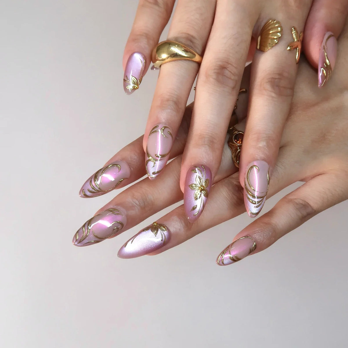 Blush Garden - Ersa Nails Nude Pink PressOnNails