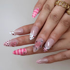 Candy Kiss - Ersa Nails Nude Pink PressOnNails