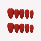 Cherry Pop- Ersa Nails Red PressOnNails