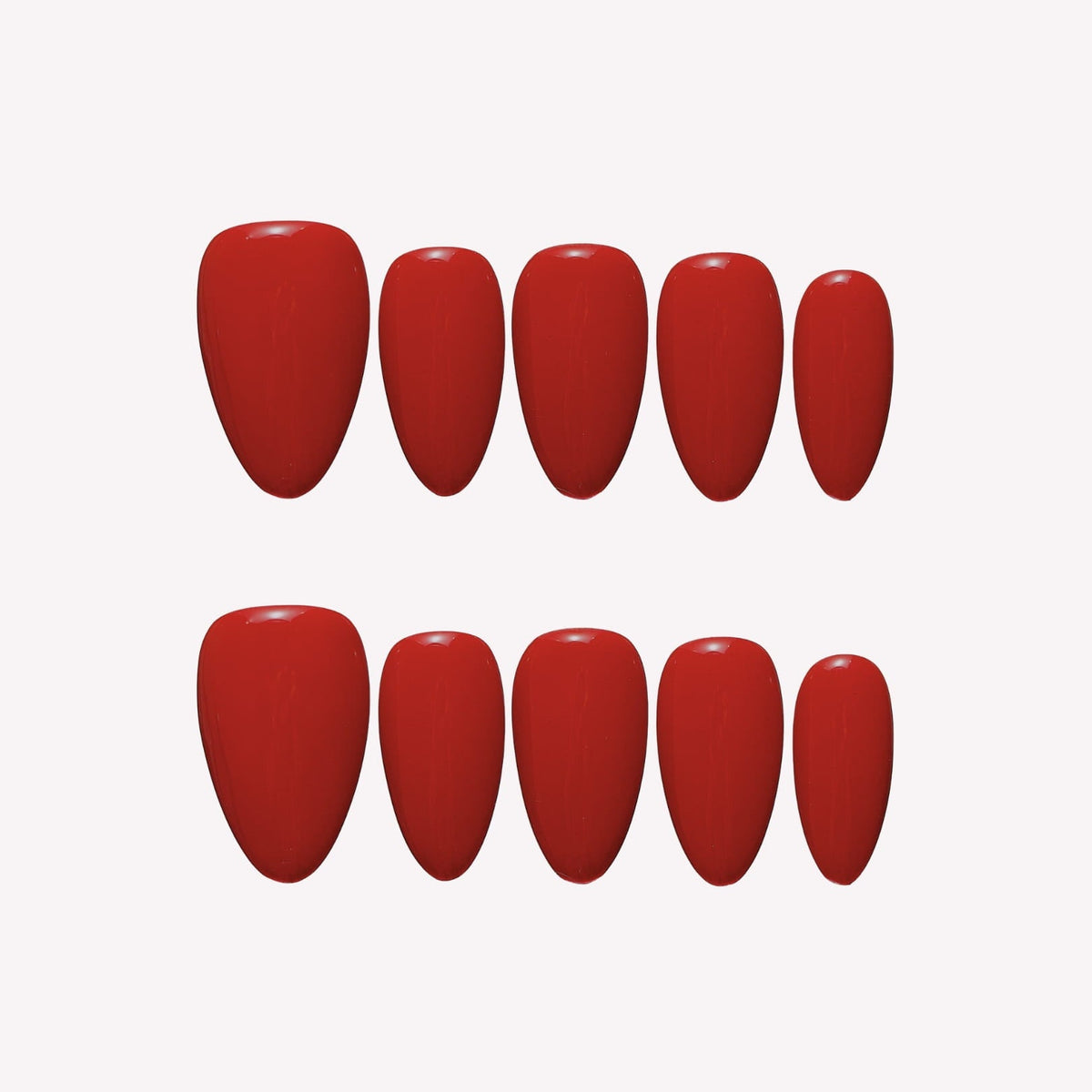 Cherry Pop- Ersa Nails Red PressOnNails