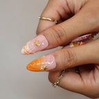 Citrus Crush - Ersa Nails Nude Orange PressOnNails
