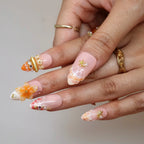 Citrus Crush - Ersa Nails Nude Orange PressOnNails