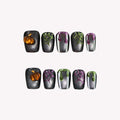 Dark Magic - Ersa Nails Purple Black PressOnNails