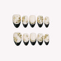 Dark Romance - Ersa Nails Nude Black PressOnNails