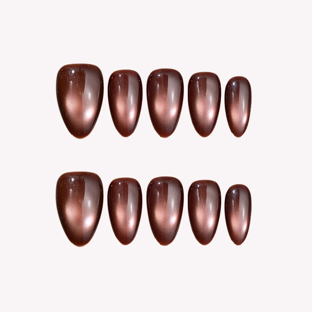 Ersa C20 - Merlot - Ersa Nails Brown PressOnNails
