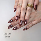 Ersa C20 - Merlot - Ersa Nails Brown PressOnNails