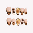 Expresso Martini - Ersa Nails Nude Brown PressOnNails