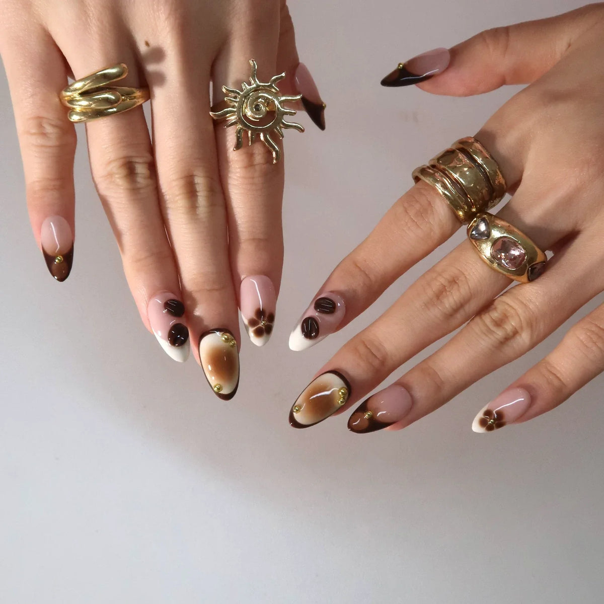 Expresso Martini - Ersa Nails Nude Brown PressOnNails