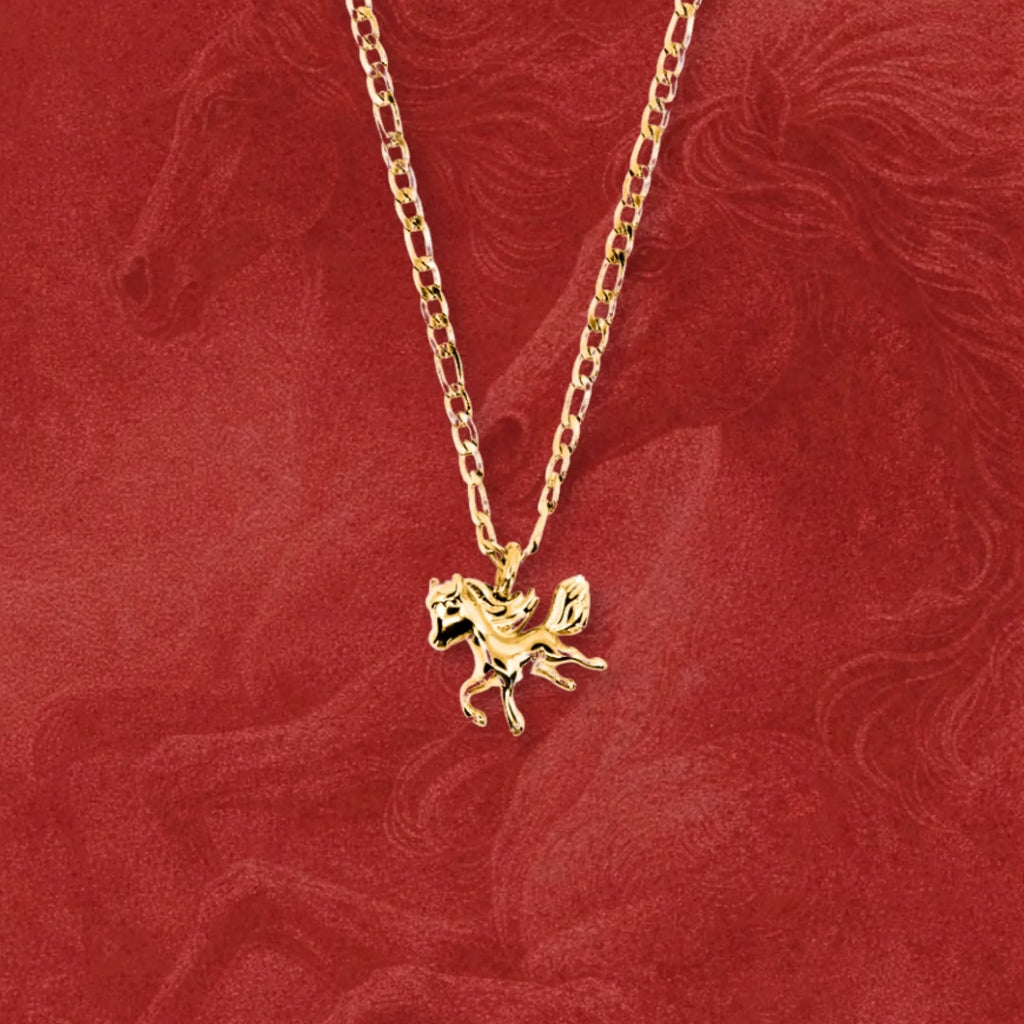 Running Horse Necklace
