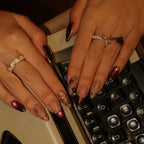 Grand Soir - Ersa Nails Nude Gold PressOnNails