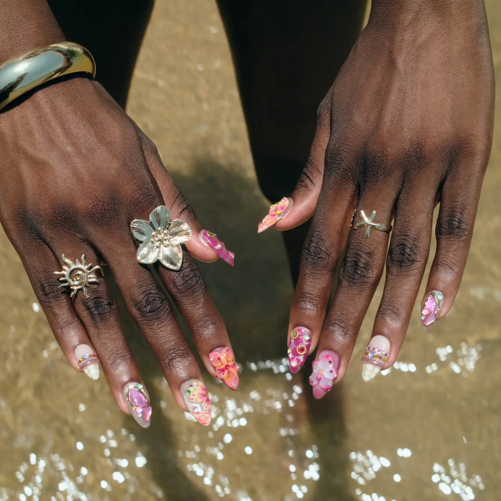 Hot Girl - Ersa Nails Purple Nude PressOnNails