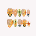 Just Sunshine - Ersa Nails Nude Orange PressOnNails