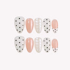 Milky Pearl - Ersa Nails Nude White PressOnNails
