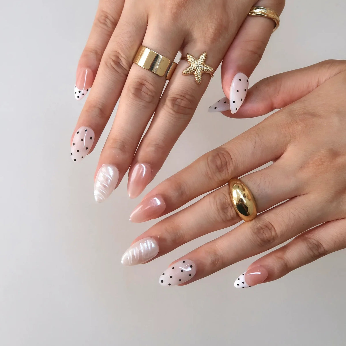Milky Pearl - Ersa Nails Nude White PressOnNails
