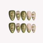 New Leaf - Ersa Nails Nude Jade PressOnNails