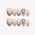 Ocean Whisper - Ersa Nails Blue Nude PressOnNails