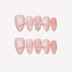 Petal Dance - Ersa Nails Nude Pink PressOnNails