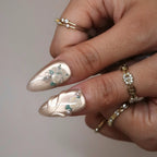 Soft Days - Ersa Nails Nude Gold PressOnNails