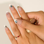 Starry Kiss - Ersa Nails Nude PressOnNails