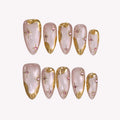 Stellar - Ersa Nails Gold Nude PressOnNails