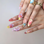 Sugar Baddie - Ersa Nails Purple Nude PressOnNails