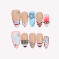 Sugar Trip - Ersa Nails Blue Nude PressOnNails
