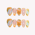Sunset Fizz - Ersa Nails Orange Nude PressOnNails