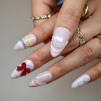 Sweet Confetti - Ersa Nails Nude White Blue Pink PressOnNails