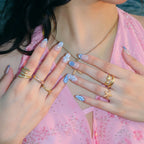 Tender Haven - Ersa Nails Blue PressOnNails