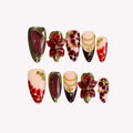 Vanity Fair - Ersa Nails Nude Red PressOnNails