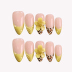 Wild Honey - Ersa Nails Nude Yellow PressOnNails