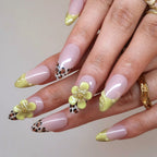 Wild Honey - Ersa Nails Nude Yellow PressOnNails