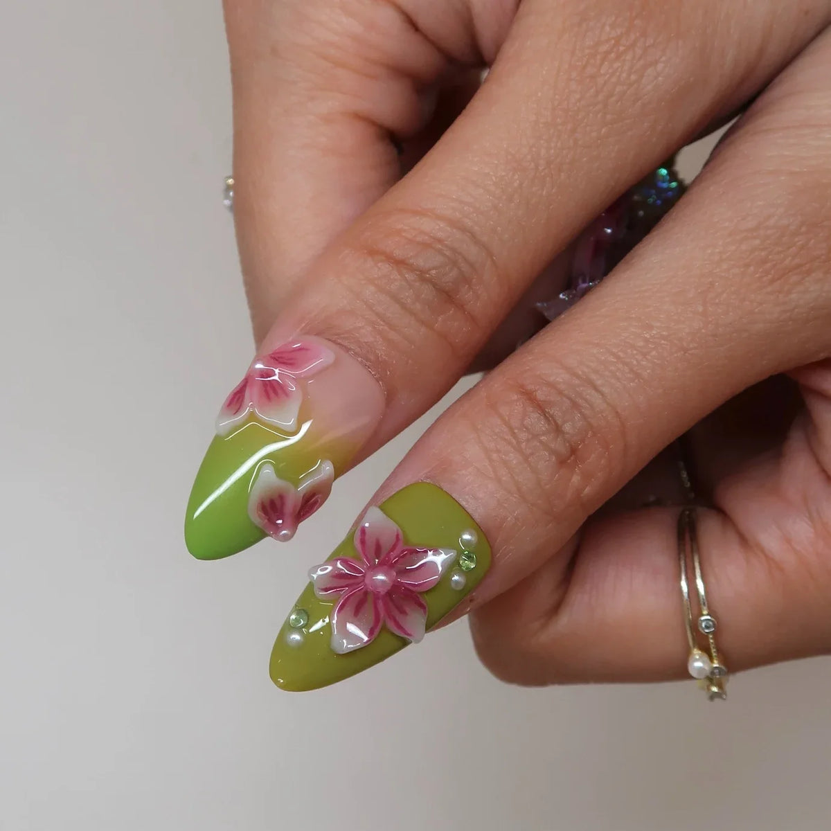 Wildly Pretty - Ersa Nails Nude Jade Pink PressOnNails