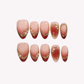 Wine O’Clock - Ersa Nails Nude Red PressOnNails